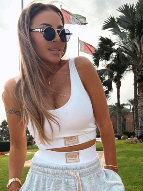 EMO KOMPLET BIELIZNY TOP + FIGI BIAŁY/BEŻ