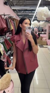 LA MILLA KAMIZELA Z ECO SKÓRY POMADKA