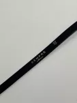 SEMPRE CIENKI PASEK ZE SKÓRY NATURALNEJ CZARNY - 3