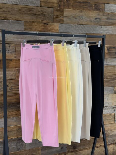 BY O LA LA ! SPODNIE ALLURE NUDE