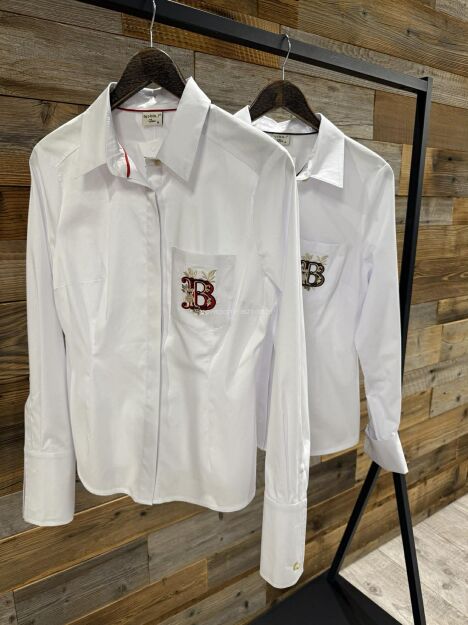 BY O LA LA! KOSZULA Z HAFTOWANYM 