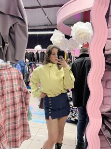 LA MILLA SPÓDNICA KLAMERKI CIEMNY JEANS