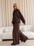 BY O LA LA...! KOMPLET DRES BLUZA + SPODNIE ROZCIĘCIE ESPRESSO - 4