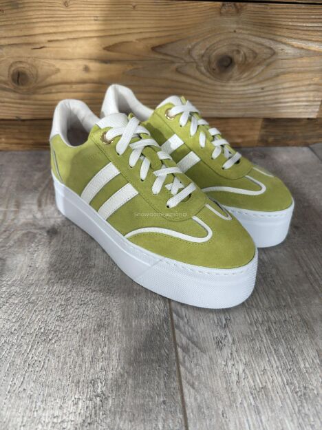 BY O LA LA...! SNEAKERSY Z PASKAMI LIMONKA