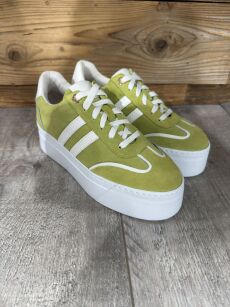 BY O LA LA...! SNEAKERSY Z PASKAMI LIMONKA