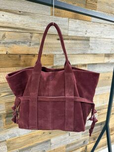 BY O LA LA ! TOREBKA SHOPPER BORDO (MERLOT)