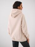 NATURAL SIDE BLUZA Z KAPTUREM BASIC LOGO BEŻ - 3