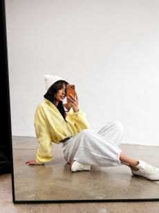 OLAVOGA BLUZA POLAR SOFTI ŻÓŁTA