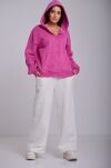 NATURAL SIDE BLUZA ROZPINANA RÓŻ - 3