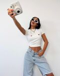 LA MILLA T-SHIRT KOKARDKI ŚMIETANA - 3