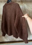 SWETER KRÓTKI KARDIGAN BABY MOHER AURORA BRĄZ - 6