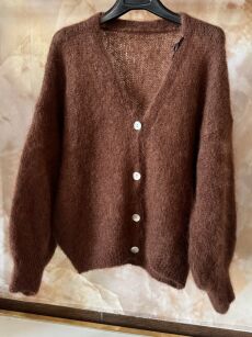 SWETER KRÓTKI KARDIGAN BABY MOHER AURORA BRĄZ