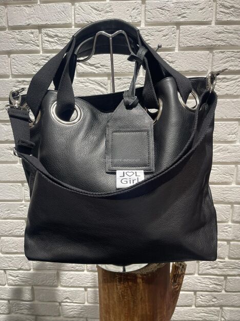 BY O LA LA ! TOREBKA SHOPPER LOL GIRL CZARNA