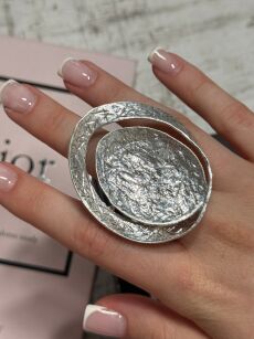 PIERŚCIONEK SILVER ORBIT SREBRNY