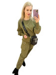 BY O LA LA...! DRESOWY KOMPLET CARGO OLIWKA - 7