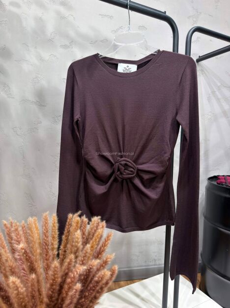 ROYAL CLUB BLUZKA LONGSLEEVE ROSSIE MAROON (BRĄZ)