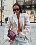 LA MILLA MARYNARKA SZNUROWANA NA BOKACH KOŚĆ SŁONIOWA - 2
