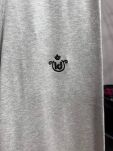 ROYAL CLUB DZIANINOWE SPODNIE SINDBAD LOGO JASNA SZAROŚĆ (SMOKE GREY) - 2