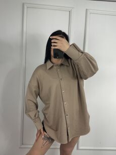 LA MILLA KOSZULA DRESOWA OVERSIZE BEŻ