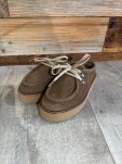 BY O LA LA...! BUTY KLAPKI Z KOŻUSZKIEM CIEMNY BEŻ - 2
