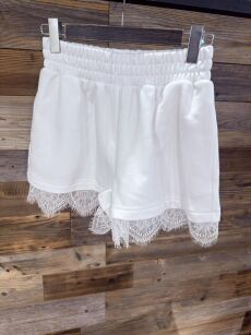BY O LA LA...! SPODENKI DRESOWE TRINA OFF WHITE