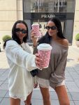 LA MILLA OVERSIZOWY SWETER TUNIKA CAPPUCCINO - 2