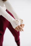 BY O LA LA! BLUZKA BASIC NEW ROSE BEŻ - 2
