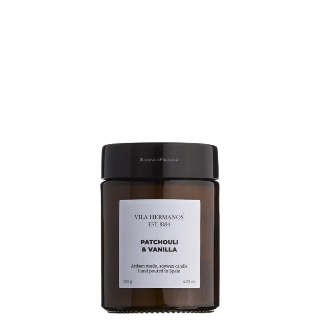 Patchouli & Vanilla - Vila Hermanos - świeca zapachowa 120g - seria Apothecary