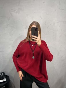 COCOMORE SWETER NIETOPERZ BORDO