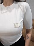 LADY DRAMA T-SHIRT CLASSIC Z LOGIEM PUDER - 7