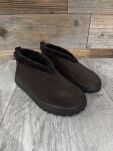 BY O LA LA...! WSUWANE BUTY BOTKI Z FUTERKIEM ESPRESSO - 2