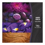 Hinoki Dahlia - Woodwick - średnia świeca z drewnianym knotem - nowość 2023 - 2