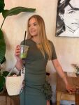 LADY DRAMA KOMPLET 3-CZĘŚCIOWY Z ODPINANYMI RÓŻAMI KHAKI - 3
