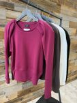 BY O LA LA!  BLUZA PIANKA Z PODUSZKAMI JEŻYNA - 3