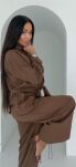 LADY DRAMA SPODNIE ZARI TOBACCO - 2