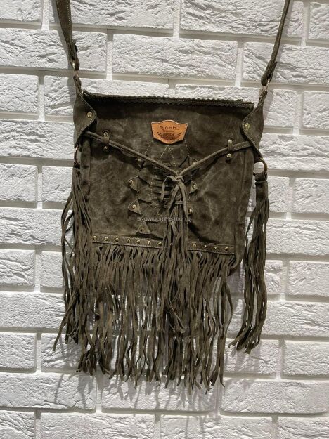 BY O LA LA...!  TOREBKA LISTONOSZKA BOHO OLIWKA