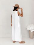 BY O LA LA...! KOMBINEZON NA GRUBYCH RAMIĄCZKACH MADLEN OFF WHITE - 3