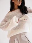 BY O LA LA.. ! SWETER MGIEŁKA AGNES OFF WHITE - 2