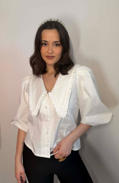 EMO ELEGANCKA KOSZULA PRIMA BIAŁA