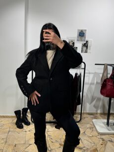 SEMPRE MARYNARKA BUCLA CZARNA