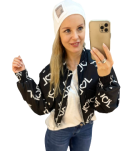 BY O LA LA! KURTKA BOMBERKA LOL CZARNA - 6