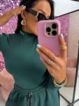 LA MILLA BODY Z GOLFEM HAFTOWANE LOGO ZIELONE - 3