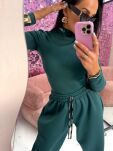 LA MILLA BODY Z GOLFEM HAFTOWANE LOGO ZIELONE - 5