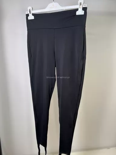 SEMPRE LEGGINSY Z ZAPIĘTKAMI CZARNE