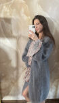 SWETER KARDIGAN BABY MOHER GRACE SZARY - 2