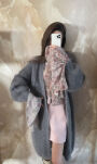 SWETER KARDIGAN BABY MOHER GRACE SZARY - 4