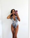 LA MILLA MONOKINI KOSTIUM KĄPIELOWY DIOR GRANAT - 2