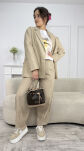 BY O LA LA...! LNIANA MARYNARKA OVERSIZE 