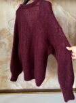 SWETER KRÓTKI KARDIGAN BABY MOHER AURORA BORDO - 7