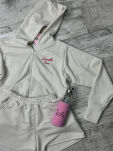 LA MILLA KOMPLET DRESOWY SPODENKI + BLUZA JASNY BEŻ/RÓŻ - 5